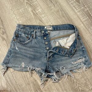 AGOLDE denim shorts